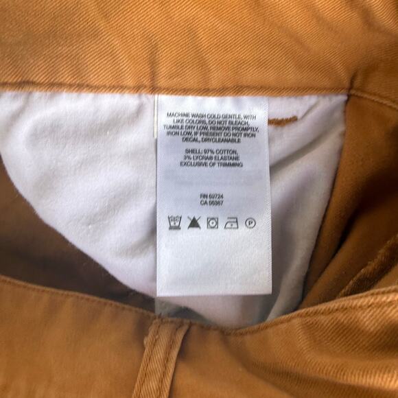 Columbia Women's Butterscotch Khaki Stretch Hiking Outdoors Pants 16W - Picture 5 of 6